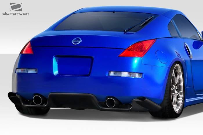 Nissan 350Z TS-1 Duraflex Rear Bumper Lip Body Kit 112782 thumbnail 3
