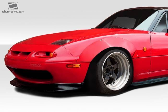 Mazda Miata Circuit Duraflex Front Fender Flares 112794 thumbnail 2
