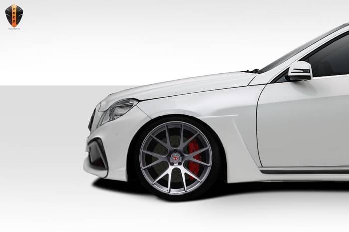 Mercedes E Class Eros Version 2 Duraflex Front Body Kit Bumper 112803 thumbnail 3