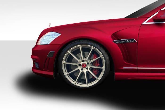 Mercedes S Class Eros Version 2 Duraflex Body Kit- Fenders 112812