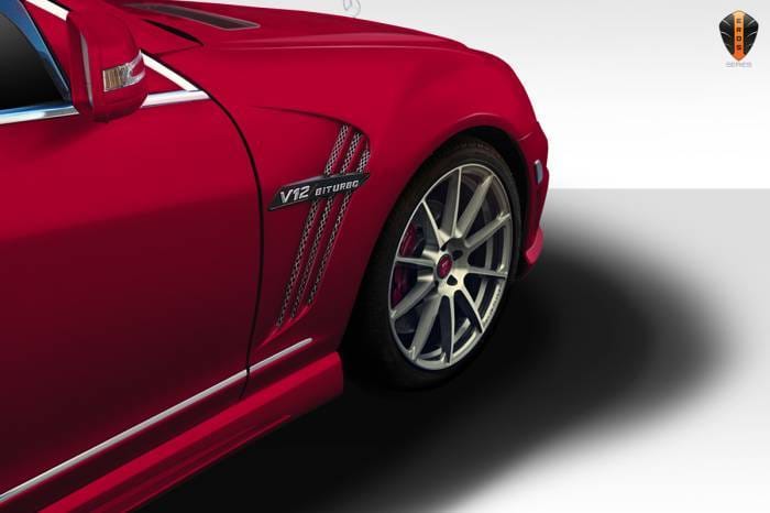 Mercedes S Class Eros Version 2 Duraflex Body Kit- Fenders 112812 thumbnail 2
