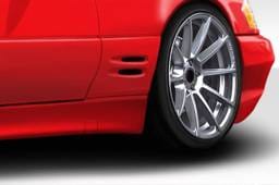 Mercedes SL BR-S Duraflex Side Skirts Body Kit 112841