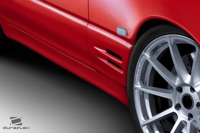 Mercedes SL BR-S Duraflex Side Skirts Body Kit 112841 thumbnail 2