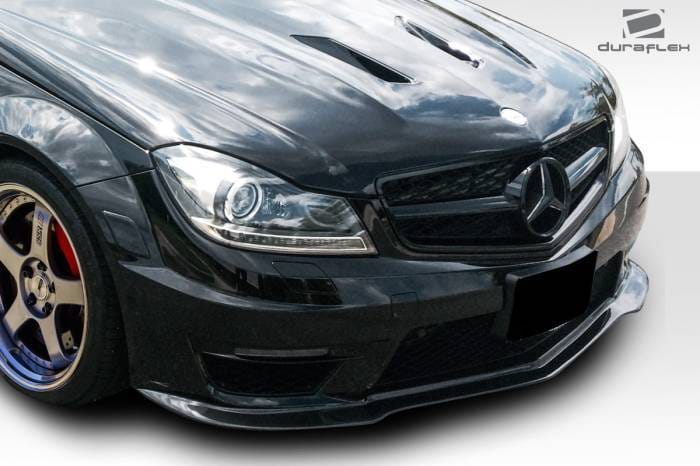 Mercedes C Class BS Look Duraflex Front Bumper Lip Body Kit 112748 thumbnail 2