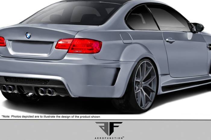 BMW M3 2DR AF-5 Aero Function Wide Rear Fender Flares 112894 thumbnail 2