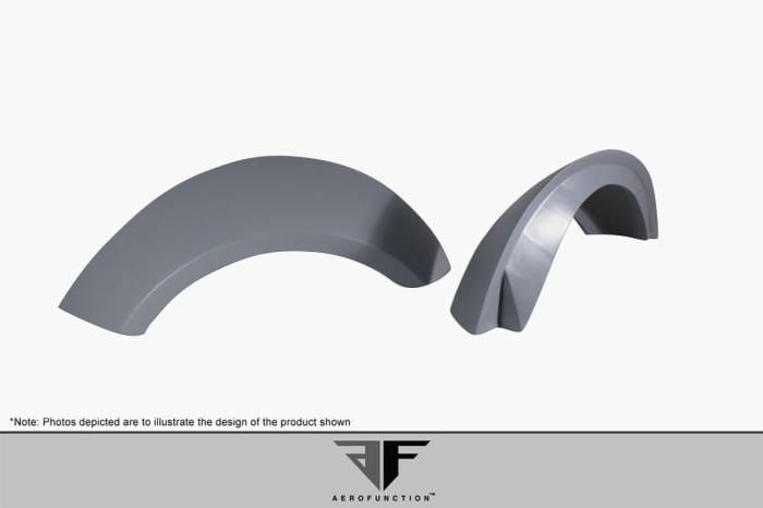 BMW M3 2DR AF-5 Aero Function Wide Rear Fender Flares 112894 thumbnail 3