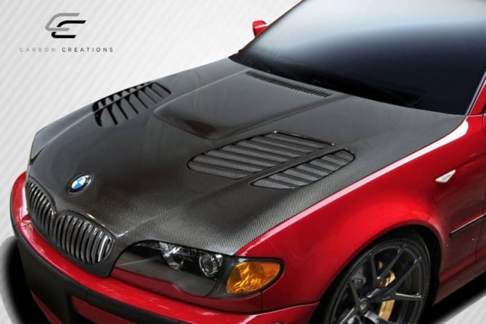 BMW 3 Series 2DR GTR DriTech Carbon Fiber Body Kit- Hood 112916 thumbnail 2