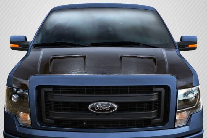 Ford F150 Ram Air DriTech Carbon Fiber Body Kit- Hood 112936