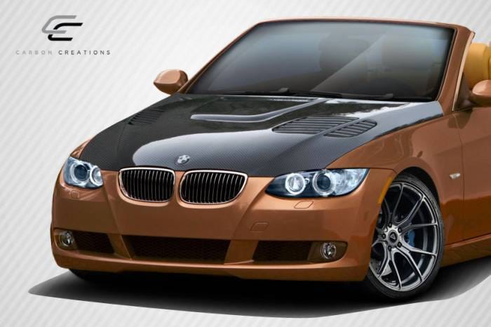 BMW 3 Series 2DR E92 E93 GT-R Dritech Carbon Fiber  Body Kit- Hood 112915 thumbnail 2