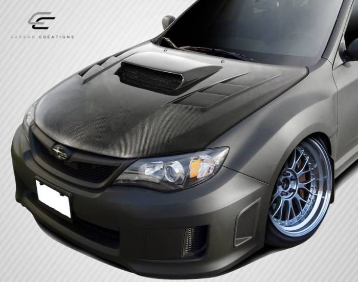 Subaru Impreza TS-1 DriTech Carbon Fiber Body Kit- Hood 112973 thumbnail 2