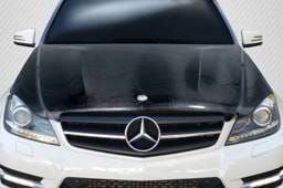 Mercedes C Class C63 Look DriTech Carbon Fiber Body Kit- Hood 112987