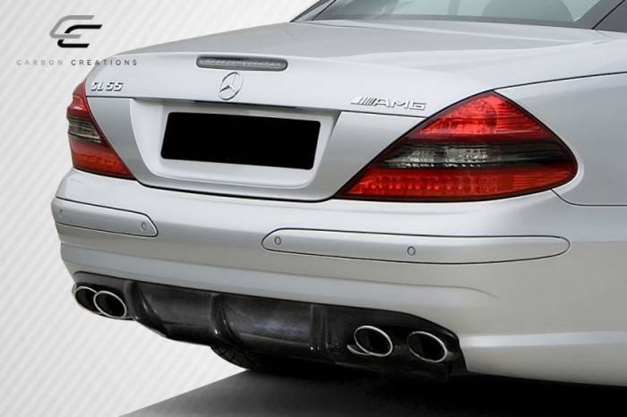 Mercedes SL L Sport DriTech Carbon Fiber Rear Bumper Lip Body Kit 112989 thumbnail 2