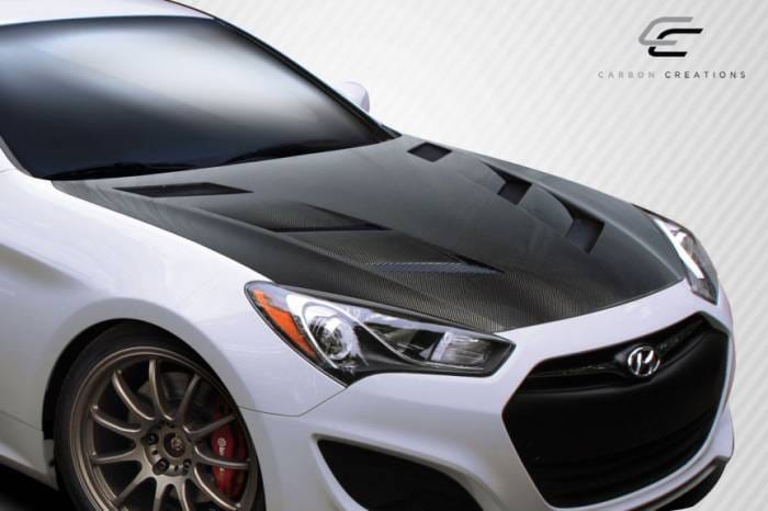 Hyundai Genesis AM-S DriTech Carbon Fiber Body Kit- Hood 112951 thumbnail 2