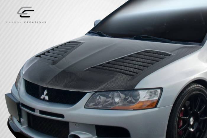 Mitsubishi Evolution Track DriTech Carbon Fiber Body Kit- Hood 112953 thumbnail 2