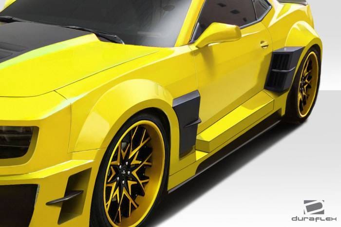 Chevrolet Camaro CCG Duraflex Wide 4pcs Side Skirts Body Kit 113057 thumbnail 2