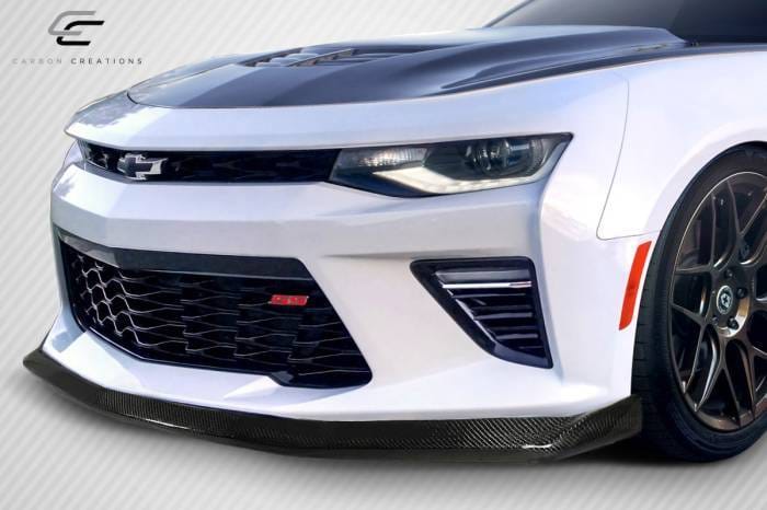 Chevrolet Camaro GM-X Carbon Fiber Creations Front Bumper Lip Body Kit 113083 thumbnail 2
