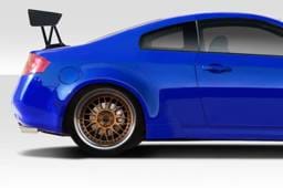 Infiniti G Coupe 2DR Circuit Duraflex 75MM Rear Fender Flares 113034