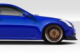 Infiniti G Coupe 2DR Circuit Duraflex 75MM Front Fender Flares 113037