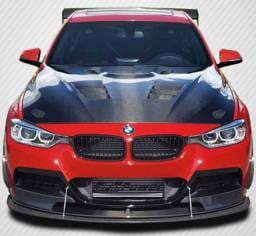 BMW 3 Series 4DR Eros Version 1 DriTech Carbon Fiber Body Kit- Hood 113172