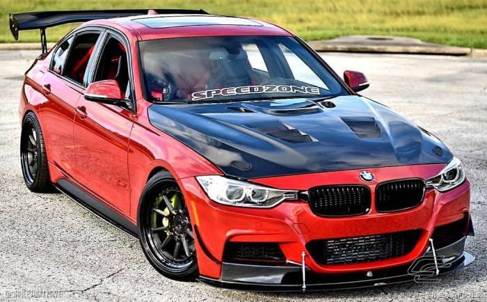 BMW 3 Series 4DR Eros Version 1 DriTech Carbon Fiber Body Kit- Hood 113172 thumbnail 6