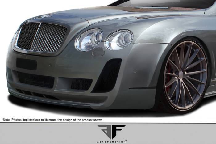 Bentley Continental AF-2 Aero Function Front Body Kit Bumper 113187 thumbnail 2