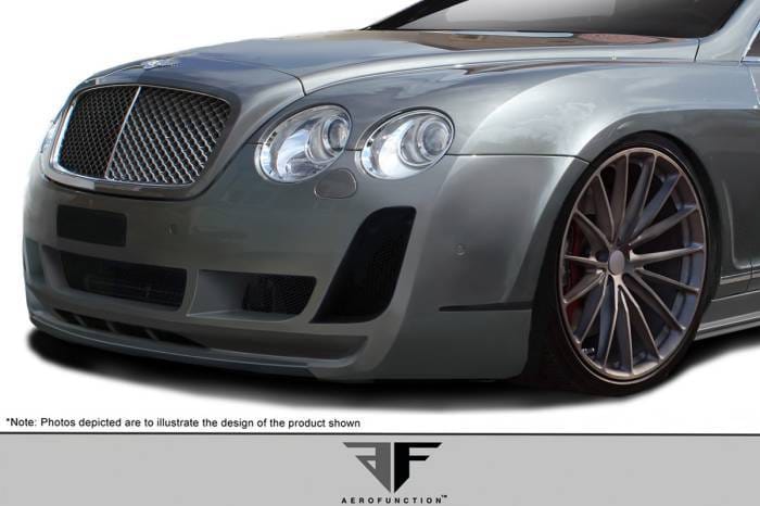 Bentley Continental AF-2 Aero Function Front Bumper Lip Body Kit 113188 thumbnail 2