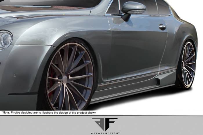 Bentley Continental AF-2 Aero Function Side Skirts Body Kit 113190 thumbnail 2