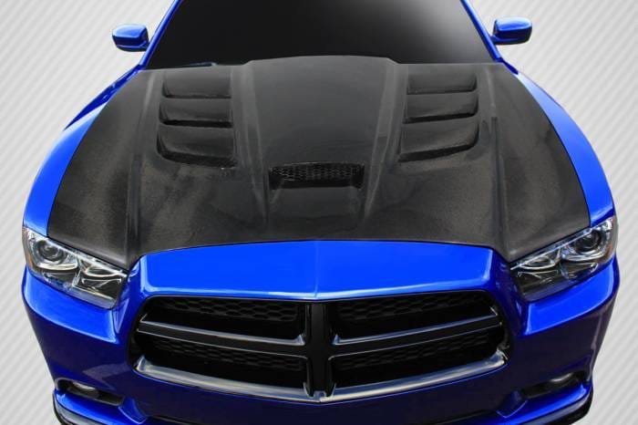 Dodge Charger Viper Look DriTech Carbon Fiber Body Kit- Hood 113116