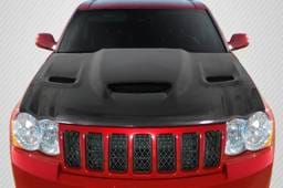 Jeep Grand Cherokee Hellcat Look DriTech Carbon Fiber Body Kit-Hood 113118