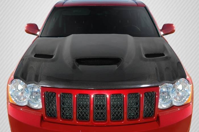 Jeep Grand Cherokee Hellcat Look DriTech Carbon Fiber Body Kit-Hood 113118