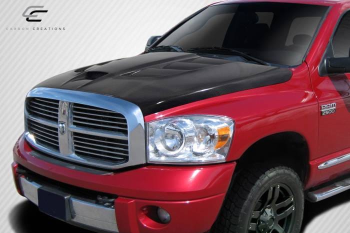 Dodge Ram Viper Look Dritech Carbon Fiber Body Kit- Hood 113119 thumbnail 2