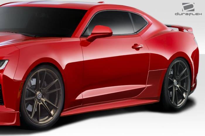 Chevrolet Camaro Racer Duraflex Side Skirts Body Kit 113286 thumbnail 2
