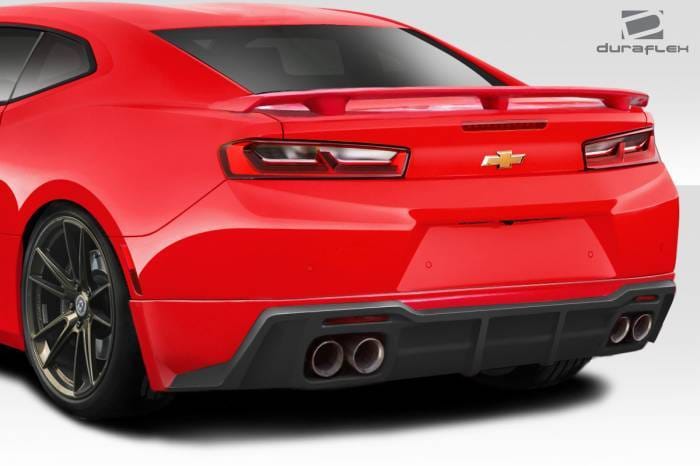 Chevrolet Camaro Racer Duraflex Rear Bumper Lip Body Kit 113287 thumbnail 2