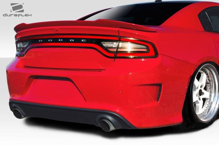 Dodge Charger Hellcat Look Duraflex Rear Body Kit Bumper!!! 113221 thumbnail 2