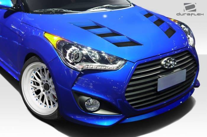 Hyundai Veloster AM-S Duraflex Body Kit- Hood 113352 thumbnail 2