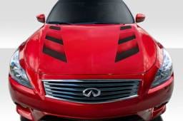 Infiniti G Coupe AM-S Duraflex Body Kit- Hood 113362