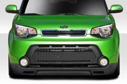 Kia Soul Racer Duraflex Front Bumper Lip Body Kit 113431