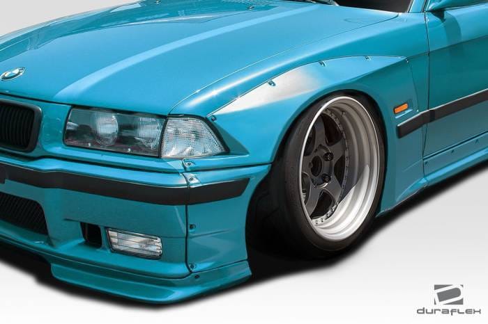 BMW 3 Series Circuit Duraflex Fender Flares 113442 thumbnail 2