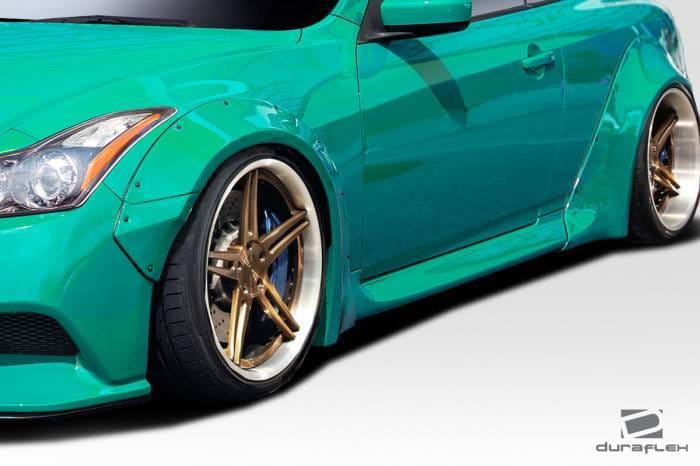 Fits Infiniti G Coupe LBW Duraflex Side Skirts Body Kit 113530 thumbnail 2