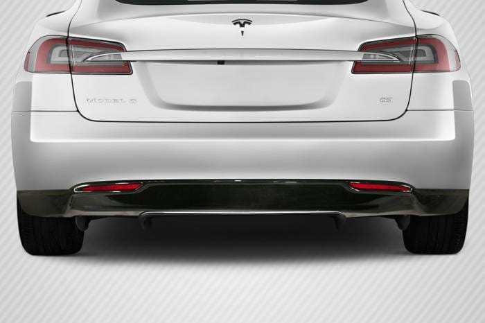 Tesla Model S Utech Carbon Fiber Creations Rear Bumper Lip Body Kit 113555