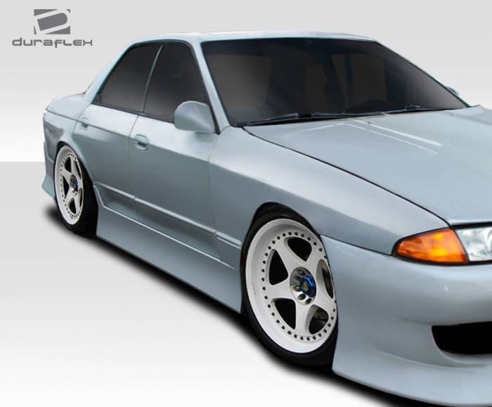 Nissan Skyline 4DR V-Speed Duraflex Side Skirts Body Kit 113565 thumbnail 2