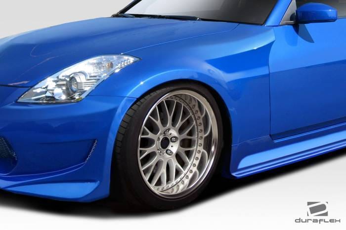 Nissan 350Z Demon Duraflex Front Fender Flares 113548 thumbnail 2