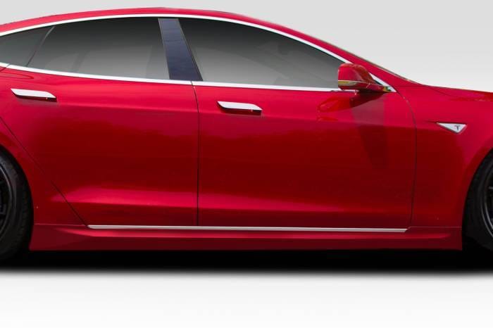 Tesla Model S Utech Duraflex Side Skirts Body Kit 113552