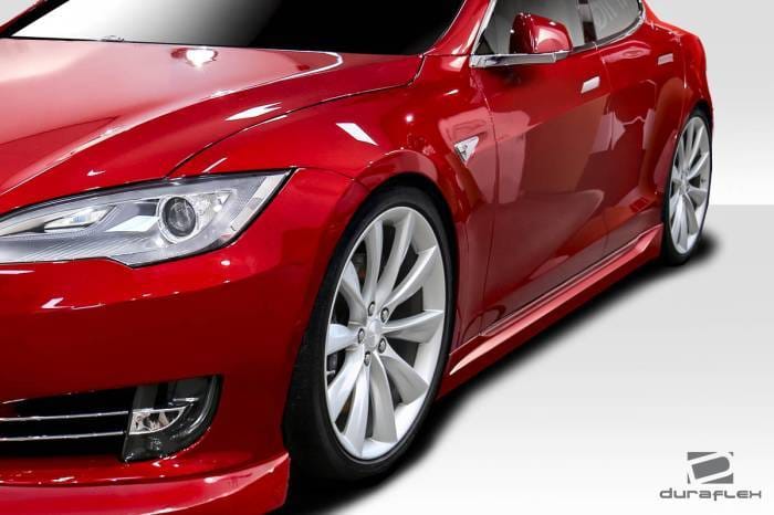 Tesla Model S Utech Duraflex Side Skirts Body Kit 113552 thumbnail 2