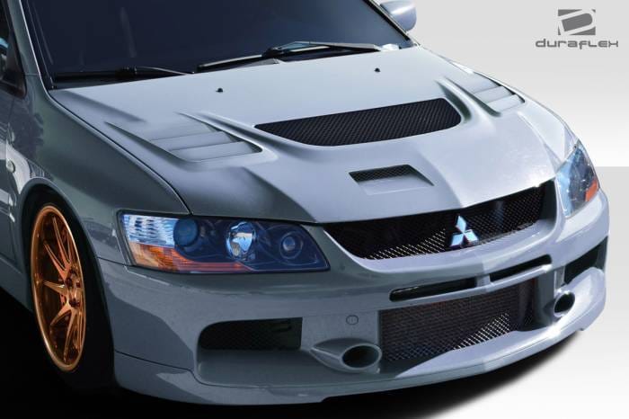 Mitsubishi Evolution C-1 Duraflex Body Kit- Hood 113603 thumbnail 2