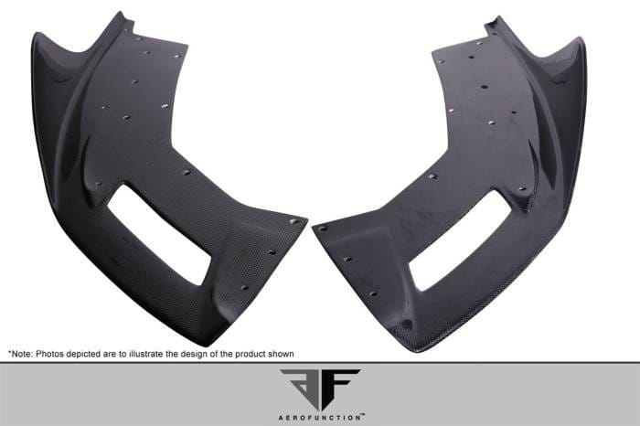 Lamborghini Aventador AF-1 Aero Function Front Splitters Body Kit 113745 thumbnail 2