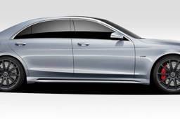 Mercedes S Class W-1 Duraflex Side Skirts Body Kit 113929
