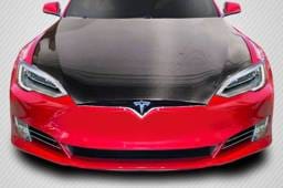 Tesla Model S OEM Dritech Carbon Fiber Body Kit- Hood 114063