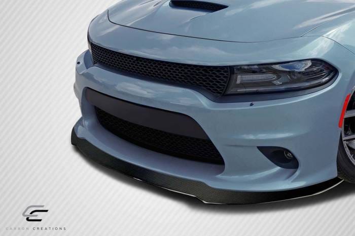 Dodge Charger Sonic Carbon Fiber Front Bumper Lip Body Kit 114237 thumbnail 2