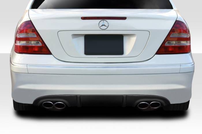 Mercedes C Class AMG L-Sport Duraflex Rear Bumper Diffuser Body Kit 114411